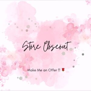 Store closeout ! Make me an offer !